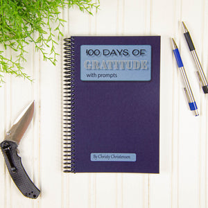 100 days of Gratitude Journal (Men's Cover)